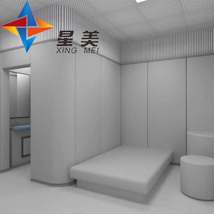 訊問(wèn)室防撞軟包墻面軟化裝飾要求